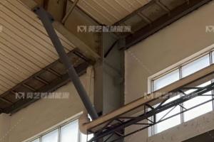 莫藝修繕為您淺析鋼結構廠房斜撐加固技術